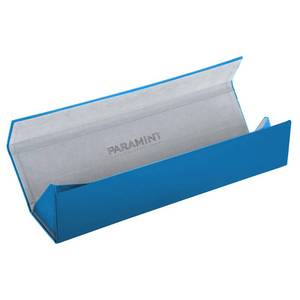 lot 20333 image: Paramint MatShield Light Blue, Durable Playmat Case - Compatible with Magic The Gathering, MTG Play Mat Tube - MTG Accessories - Premium Satin with Fabric Interior, Magnet Snap Closure
