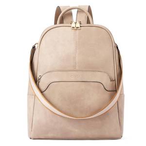 lot 20352 image: CLUCI Small Backpack for Women, Womens Backpack PU Backpack Purse for Women Leather Convertible Travel Backpack Shoulder Bags