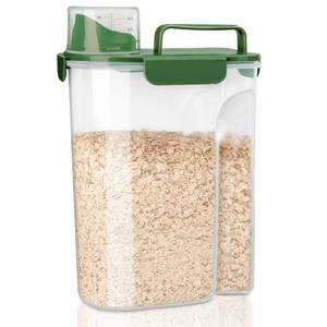 lot 1882 image: Komzon Rice Container, Airtight Rice Storage Container 10lb, Cereal Containers Storage, BPA Free Food Dispenser with Pouring Spout Handle for Flour Pasta Grain, Pet Dog Cat Bird Food Storage Container