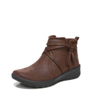 lot 1924 image: BZees Womens Gusto Washable Comfort Ankle Boots Friar Brown 9.5 M