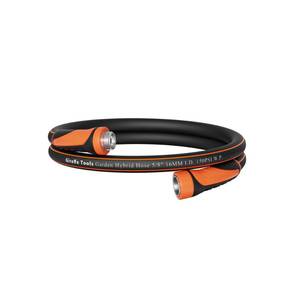 lot 2048 image: Giraffe Tools Garden Leader Hose 58 inch x 5ft, Short Water Hose Heavy Duty, Flexible, Lightweight Hybrid Hose with Swivel Handle, Male to Female Fittings