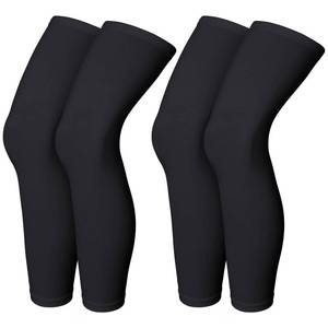 lot 2070 image: Skylety Compression Leg Sleeve Full Length Leg Sleeves Sports Cycling for Men Women, Running, Basketball(S,Black)