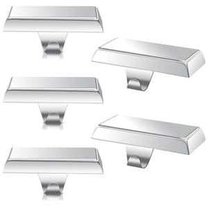 lot 2072 image: OCTERIC 2 Pcs Silver Christmas Metal Stocking Holders for Mantle, Heavy Duty Stocking Hangers Stocking Hook Xmas Ornaments for Counter Tables Window Fireplace Mantle Decoration