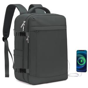 lot 2097 image: Lossga for Spirit Airlines Personal Item Bag 18x14x8 Inches Travel Bag Mens Travel Backpack for Women Fit Up to 17 inch laptop Backpack With Usb Charging Port Carry on Flight Approved
