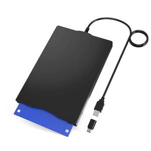 lot 2115 image: YEY Floppy Disk Reader USB 3.5-inch FDD 1.44 MB Portable for PC Laptops WindowsXP781011 Plug and Play