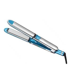 lot 2130 image: BabylissPRO Nano Titanium Prima Ionic Hair Straightener, Curl and Straighten Hair With One Professional Tool, Blue