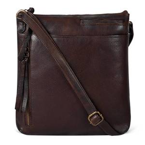 lot 2156 image: Leather Crossbody Bags for Women - Ladies Sling Handbags - Medium Cross body Purses Handbags - Purses For Women (Washed Brown)