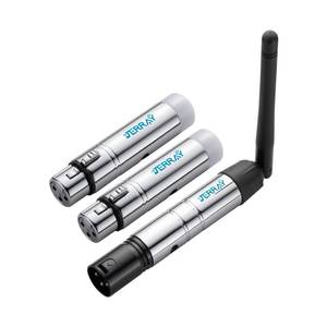 lot 2479 image: JERRAY 3pcs DMX512 DMX Dfi DJ 2.4G Wireless 2 Receiver with Light Dome & 1 Transmitter LED Lighting Control Short version for LED Stage Par Party Light