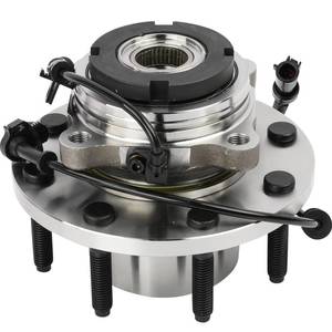 lot 3821 image: Front Wheel Hub Bearing Assembly with ABS Compatible with Ford F-250 Super Duty 1999-2004, F-350 Super Duty 1999-2004, Excursion 2000-2002