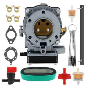 lot 6005 image: Carburetor for Briggs & Stratton 693480 499306 495181 495026 17.0 18.5 19.5 20 21HP Engine for Craftsman LT1000 917270821 V-Twin Toro Lawn Mower Tractor Carb with Air Filter