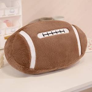 lot 6109 image: UGEYAO Football Shaped Throw Pillow, Butt Cushion, Floor Pillow,Seating Cushion, Room Decor & Plush Pillow for Bedroom Sofa Chair