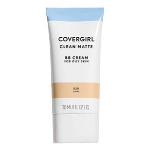 lot 6416 image: COVERGIRL - Clean Matte BB Cream, Oil-Free, Long-Lasting, Sensitive Skin, Lightweight, 100% Cruelty-Free