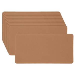 lot 6477 image: PATIKIL 12pcs Light Brown Iron on Patches for Clothes, 4x8in Denim Patches Iron on Small Fabric Jean Patch for Inside Jeans Pants Clothes Decorative Embroidered Hats Sofa DIY Crafts
