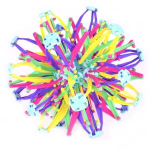 lot 6480 image: Sunny Days Entertainment Expandable Ball �� Breathing Toy Sphere for Kids & Adults �� Expands from 5.5���� to 10