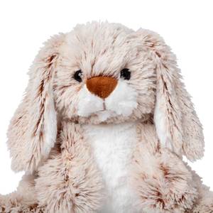 lot 8322 image: Melissa & Doug Burrow Bunny Stuffed Animal Plushie with Big Feet, Floppy Ears & Fluffy Tail, Adorable Pretend Play Toddler Toys for Girls & Boys 3