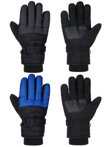 lot 8331 image: SATINIOR 2 Pairs Kids Waterproof Winter Snow Gloves Ski Gloves for Boy Girl Outdoor Warm Thickening Snowboard(Blue, Gray,6-10 Years)