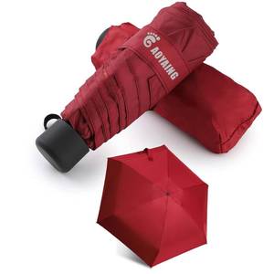 lot 8362 image: GAOYAING Travel Umbrella Mini Umbrellas for Rain Sun&Rain Lightweight Small UV Sun Umbrella Compact Suit for Pocket with Case