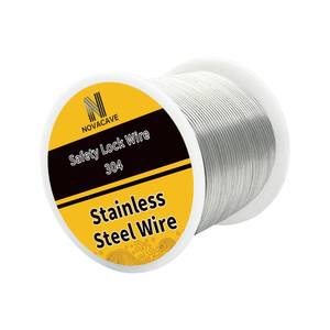 lot 8391 image: 304 Stainless Steel Wire 1lb Spool, 16 Gauge Wire for Jewelry Making (Dia 1.3MM)