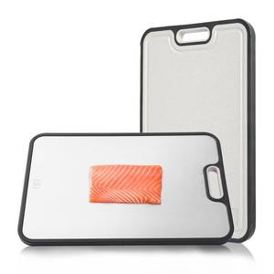 lot 8433 image: Titanium Cutting Board for Kitchen, Double Side Large Cutting Board for Meats, Fruits And Vegetables, Chopping Board with with Juice Groove, 15.2x10.4inch