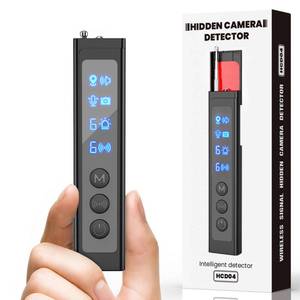 lot 8479 image: Hidden Camera Detector��,Professional RF Signal Scanner, Bug Detector,Wireless Tracker Detector, Rechargeable Portable Hidden Camera Locator for Office, Hotel, and Travel Securit