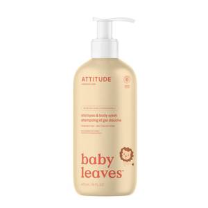 lot 10015 image: ATTITUDE 2-in-1 Shampoo and Body Wash for Baby, EWG Verified, Dermatologically Tested, Vegan, Pear Nectar, 16 Fl Oz