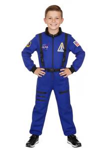 lot 12180 image: Dormstop Astronaut Costume for Kid Boy Space Jumpsuit Space Outfit Pretend Dress up 3-12Years