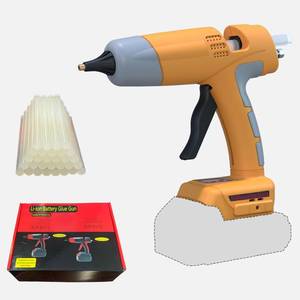 lot 13971 image: SilhouetteSlice Cordless Hot Glue Gun with LED Digital Display and Adjustable Temperature No-Drip Precision Design Tool for DIY Crafts Home Repair Industrial Projects 100W Rapid Heat-Up