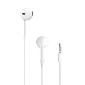lot 14428 image: Apple EarPods Headphones with 3.5mm Plug, Wired Ear Buds with Built-in Remote to Control Music, Phone Calls, and Volume
