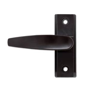 lot 14431 image: SUMMIT DOORWARE Adams Rite Style Door Handle  Deadlatch Lever Handle for Storefront Doors  Premium Security and Durability  Duronotic Finish (Left Hand)