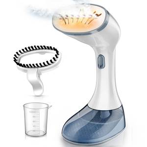 lot 19766 image: Steamer for Clothes, 1800W Fast Heat-up Clothes Steamer Handheld Garment Steamer with 3 Steam Settings, 380ml Water Tank, 9.8 Cord, Portable Travel Steam Iron for Removes Wrinkle Safe on All Fabrics