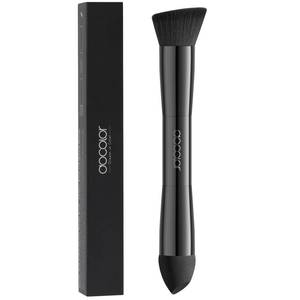 lot 20399 image: docolor Dual-Ended Hairline Powder Brush, Hair Contour Brush with Sponge Tip, Makeup Brush for Seamless Blending, for Hair Contouring, Root Touch-ups, and Beard Coverage Vegan & Cruelty-free
