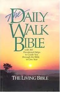 lot 2056 image: The daily walk Bible by living Bible