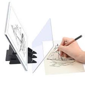 lot 2149 image: Optical Drawing Board Portable Image Drawing Board Tracing Drawing Projector Painting Board Sketching Tool with PMMA Lens for Beginners, Artists, etc - Small
