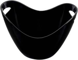 lot 111406 image: Ice Buckets,Ice Buckets for Parties,ice Cube Bucket,Ice Bucket 4L Gallon with Handle Black Ice Bucket Portable Ice Bucket for Wine Chiller Bin Drink Buckets for Party Picnic Home for Home Kitchen