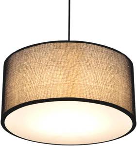 lot 211230 image: Lampshade Diffuser, 17 Diameter Round Diffuser Lamp Shade for Drum Style Lampshades Pendants Softening Light, DIY Light Fits 17.5-19 Openings, Frosted White Acrylic