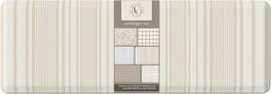lot 211238 image: Anti Fatigue Mat by Laurel Lane Co. Designer Anti Fatigue Mats for Kitchen Floor, Kitchen Mats for Floor, Desk Mat Cushioned 0.75 Thick Stain Resistant Non-Skid Bottom