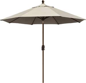 lot 311146 image: Retails for $180 EliteShade USA 10-Year-Non-Fading Sunumbrella 9Ft Market Umbrella Patio Umbrella Outdoor Table Umbrella with Ventilation, Antique Beige Antique Beige 9ft