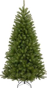 lot 311173 image: Retails for $106 National Tree Company 7.5 ft Unlit North Valley Spruce Artificial Christmas Tree, 1,346 Tips, Includes Stand, Green