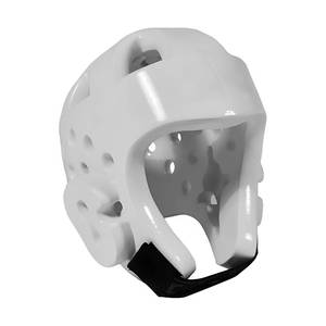 lot 44503 image: Kids & Adults Taekwondo Karate Headgear MMA Martial Arts Helmet, Soft Head Gear for Martial Art Grappling Muay Thai Kickboxing Taekwondo (White, Medium) - Retail $28