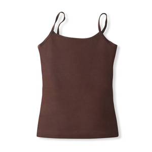 lot 44518 image: YI-ICCHANN 2XL Womens Camisole Modal Tank Top Spaghetti Strap Undershirt Brown - Retail $12