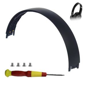 lot 44529 image: Adhiper Solo4 Headband Replacement Top Headband Replacement Head Band Parts Accessories Repair Kit for Beats Solo 4 Headphones-Matte Black