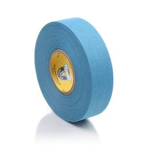 lot 44552 image: Howies Hockey - Sky Blue Hockey Tape 1 Pack - Cloth Stick Tape - Strong, Long-Lasting Adhesive for Stick Blade, Lacrosse, Baseball - 1 Inch x 24 Yards - Professional Quality - Retail $10