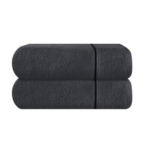 lot 44561 image: MyOwn Cotton 2 Pack Oversized Bath Towel Set 28x55 inches, Large Bath Towels, Ultra Absorbant Compact Quickdry & Lightweight Towel, Ideal for Gym Travel Camp Pool - Charcoal Grey - Retail $14