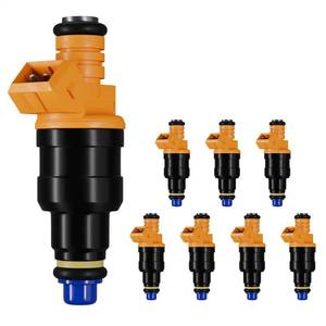 lot 44634 image: Blycorul Fuel Injectors Set of 8 Replacement for 4.6L5.0L5.4L5.8L Ford F150 F250 F350 E150 E250 E350 Mustang Expedition Thunderbird, Lincoln, Mercury, Fuel Injector Kit, Replaces 0280150943 - Retail $55