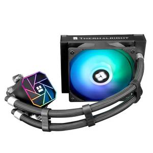 lot 44653 image: Thermalright Aqua Elite 120 V3 AIO CPU Cooler, 120mm Liquid Cooling, ARGB PWM Fans, Intel LGA1150-1200AMD AM4-AM5 - Retail $35