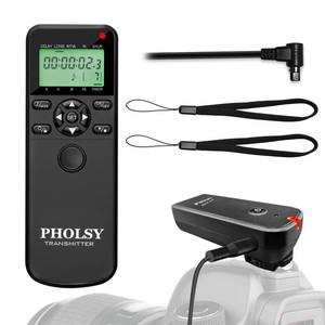 lot 44714 image: PHOLSY Intervalometer for Canon EOS 5D Mark IV, 5D, 6D, 7D II, 1DX II, R5, R3, 50D, 40D, 30D, 20D, 10D, D60, D30, TC-80N3 Remote Shutter Release & Timer Control - Retail $40