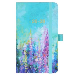 lot 44716 image: 2026-2028 Pocket PlannerCalendar - 3 Year Monthly Planner 2026-2028, JAN. 2026 - DEC. 2028(36 Months), 6.3 x 3.8, Monthly Pocket Calendar with 60 Note Pages, Pen Hold, Perfect Organizer for Purse - Oil Painting - Retail $6