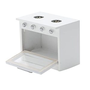 lot 44725 image: Dollhouse Miniature Stove Wooden Furniture Model Oven 112 Scale Kitchen Accessory Cooking Cabinet Scenery Cooker Home Appliance DIY Supplies - Retail $13