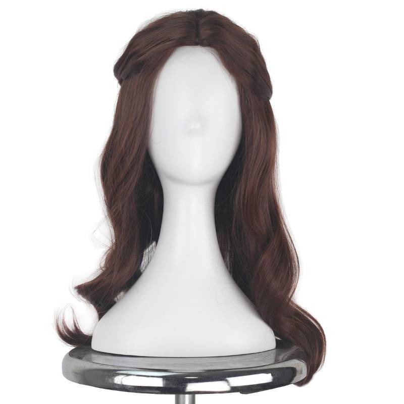 lot 7511 image: Miss U Hair Long Wavy Brown Hair Women Female Cosplay Costume Wig Party Halloween