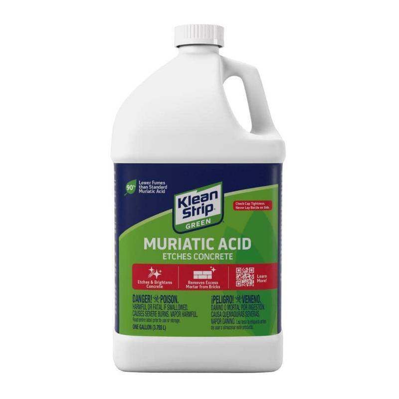 lot 4058 image: Klean Strip Green Muriatic Acid  1 Gallon